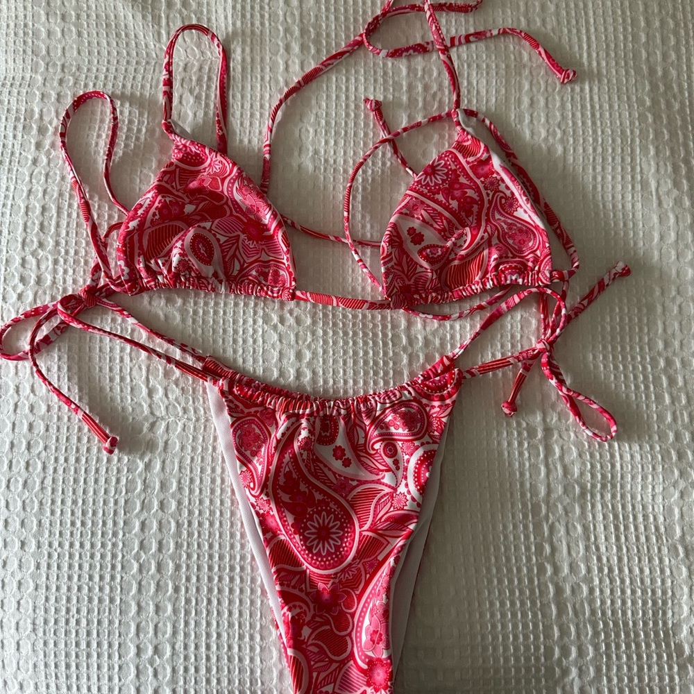 Shein Paisley Bikini